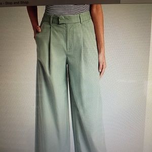 GAP Light Green Full Bottom Khaki Pants